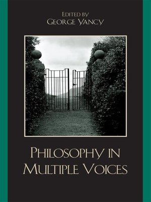 cover image of Philosophy in Multiple Voices